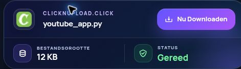 Echt Clicknupload.click-resultaat: bestandsnaam, grootte en volgende actie. Open om te vergroten.