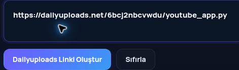 MultiDebrid kutusuna yapıştırılmış gerçek Dailyuploads.net bağlantısı. Büyütmek için aç.