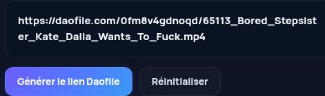Véritable lien Daofile.com dans le champ MultiDebrid. Ouvrez pour agrandir.