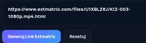 Prawdziwy link Extmatrix.com w polu MultiDebrid. Otwórz, aby powiększyć.