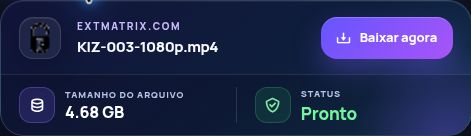 Resultado real do Extmatrix.com: nome, tamanho e próxima ação. Abra para ampliar.