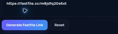 Real Fastfile.cc link in the MultiDebrid input. Open to enlarge.