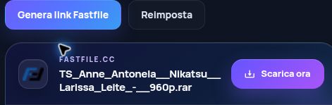 Risultato reale di Fastfile.cc: nome, dimensione e azione successiva. Apri per ingrandire.