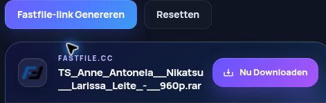 Echt Fastfile.cc-resultaat: bestandsnaam, grootte en volgende actie. Open om te vergroten.