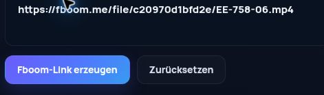 Echter Fboom.me-Link im MultiDebrid-Eingabefeld. Zum Vergrößern öffnen.