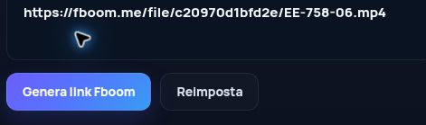 Link Fboom.me reale nel campo MultiDebrid. Apri per ingrandire.