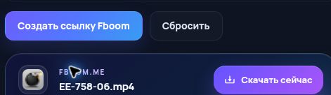 Реальный результат Fboom.me: имя, размер и следующее действие. Откройте для увеличения.