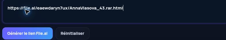 Véritable lien File.al dans le champ MultiDebrid. Ouvrez pour agrandir.