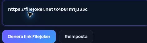 Link Filejoker.net reale nel campo MultiDebrid. Apri per ingrandire.