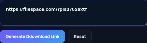Real Filespace.com link in the MultiDebrid input. Open to enlarge.