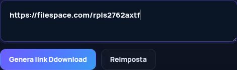 Link Filespace.com reale nel campo MultiDebrid. Apri per ingrandire.