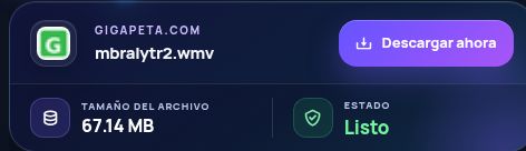 Resultado real de GigaPeta.com: nombre, tamaño y siguiente acción. Ábrelo para ampliar.