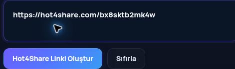 MultiDebrid kutusuna yapıştırılmış gerçek Hot4Share.com bağlantısı. Büyütmek için aç.