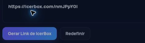 Link real do IcerBox.com no campo do MultiDebrid. Abra para ampliar.