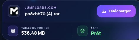 Résultat réel pour Jumploads.com : nom, taille et action suivante. Ouvrez pour agrandir.