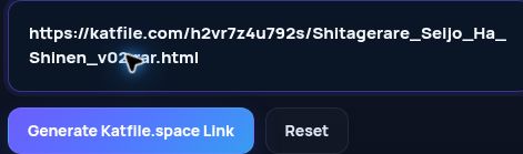 Real Katfile.space link in the MultiDebrid input. Open to enlarge.