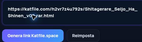 Link Katfile.space reale nel campo MultiDebrid. Apri per ingrandire.