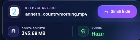 Gerçek Keep2Share.com sonucu: dosya adı, boyut ve sonraki işlem. Büyütmek için aç.