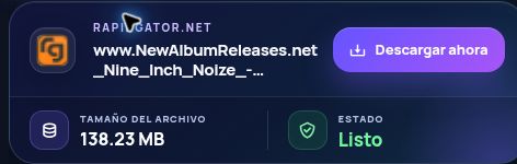 Resultado real de Rapidgator.net: nombre, tamaño y siguiente acción. Ábrelo para ampliar.