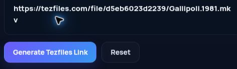 Real Tezfiles.com link in the MultiDebrid input. Open to enlarge.