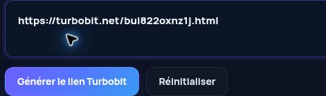Véritable lien Turbobit.net dans le champ MultiDebrid. Ouvrez pour agrandir.