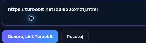 Prawdziwy link Turbobit.net w polu MultiDebrid. Otwórz, aby powiększyć.