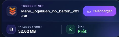 Résultat réel pour Turbobit.net : nom, taille et action suivante. Ouvrez pour agrandir.