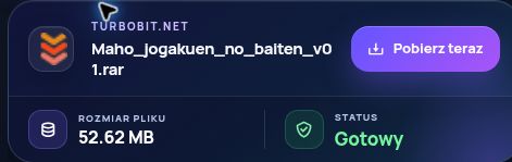 Prawdziwy wynik Turbobit.net: nazwa, rozmiar i następna czynność. Otwórz, aby powiększyć.