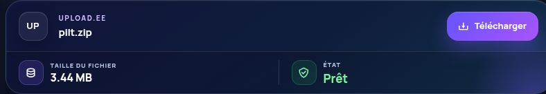 Résultat réel pour Upload.ee : nom, taille et action suivante. Ouvrez pour agrandir.