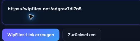 Echter WipFiles.net-Link im MultiDebrid-Eingabefeld. Zum Vergrößern öffnen.