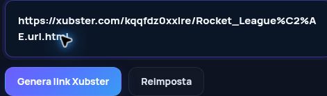 Link Xubster.com reale nel campo MultiDebrid. Apri per ingrandire.