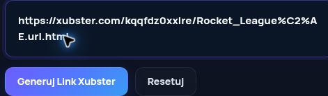 Prawdziwy link Xubster.com w polu MultiDebrid. Otwórz, aby powiększyć.