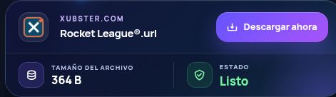 Resultado real de Xubster.com: nombre, tamaño y siguiente acción. Ábrelo para ampliar.
